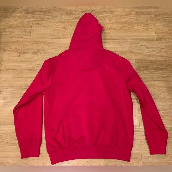 Polo Ralph Lauren Men’s Signature Pony Fleece Pullover Hoodie Pink NWT L - XL - Picture 4 of 4